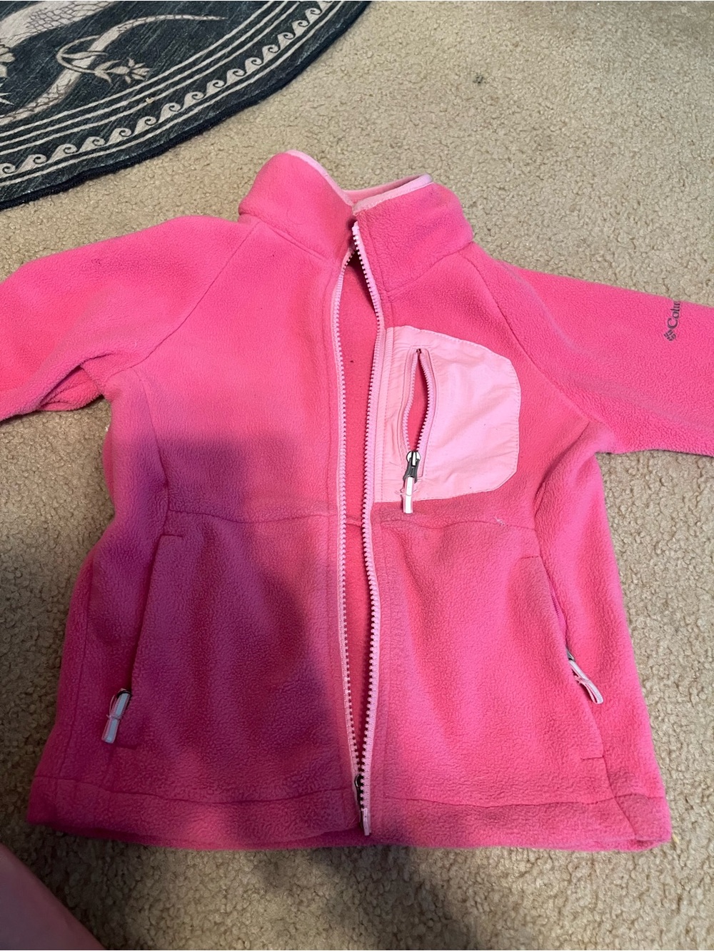 Columbia Pink Kids' Fleece Jacket size 4/5